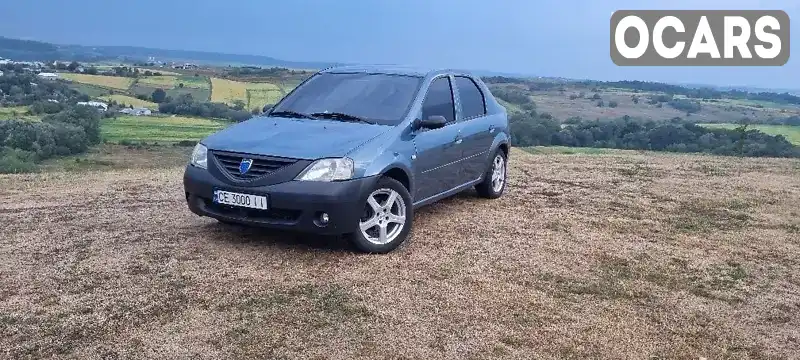 Седан Dacia Logan 2006 1.4 л. Ручна / Механіка обл. Чернівецька, Чернівці - Фото 1/10