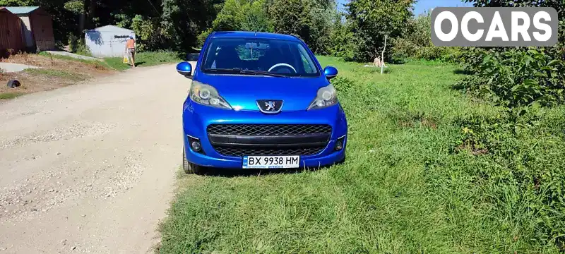 Хетчбек Peugeot 107 2009 1 л. Ручна / Механіка обл. Хмельницька, Хмельницький - Фото 1/12