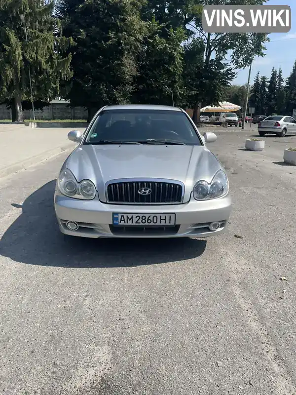 Седан Hyundai Sonata 2003 2 л. Ручная / Механика обл. Житомирская, Барановка - Фото 1/21