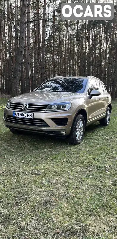 Позашляховик / Кросовер Volkswagen Touareg 2016 2.97 л. Автомат обл. Житомирська, Бердичів - Фото 1/21