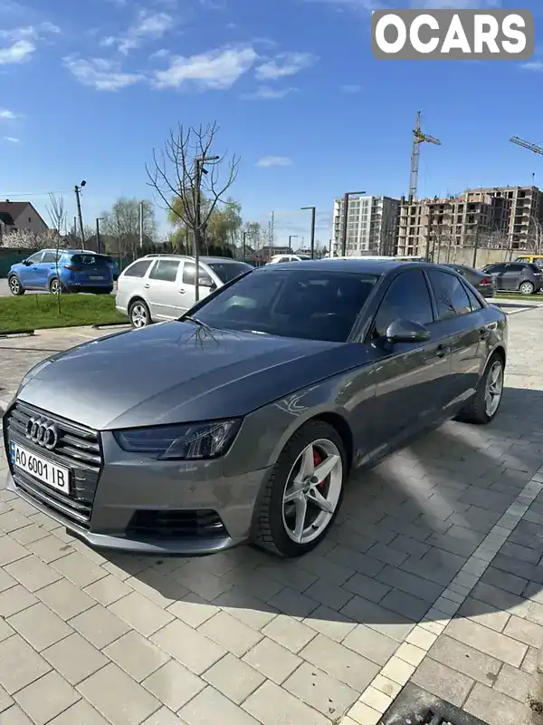 Седан Audi A4 2016 1.98 л. Автомат обл. Закарпатська, Ужгород - Фото 1/21