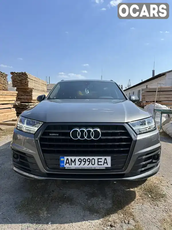 Позашляховик / Кросовер Audi Q7 2017 3 л. Автомат обл. Житомирська, Житомир - Фото 1/21