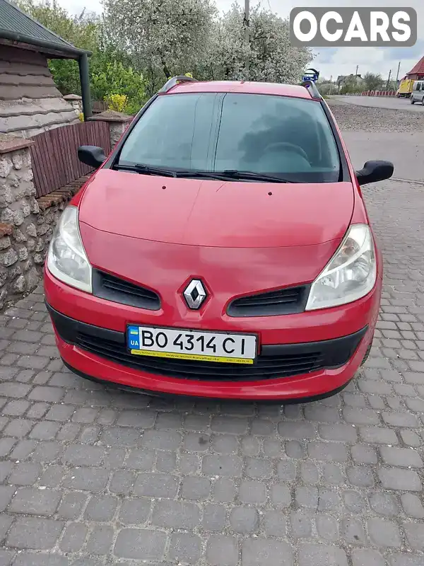 Універсал Renault Clio 2009 1.2 л. Ручна / Механіка обл. Тернопільська, Тернопіль - Фото 1/21