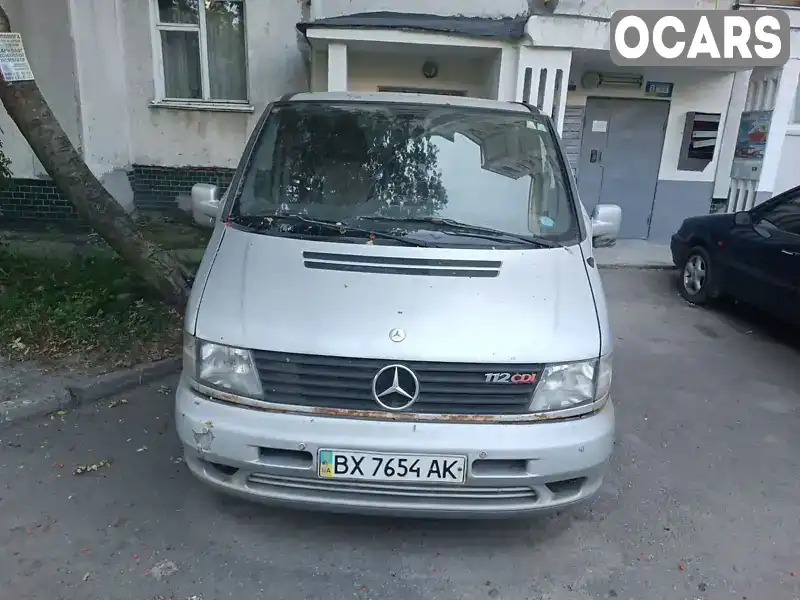 Мінівен Mercedes-Benz Vito 2002 2.15 л. Ручна / Механіка обл. Хмельницька, Хмельницький - Фото 1/9