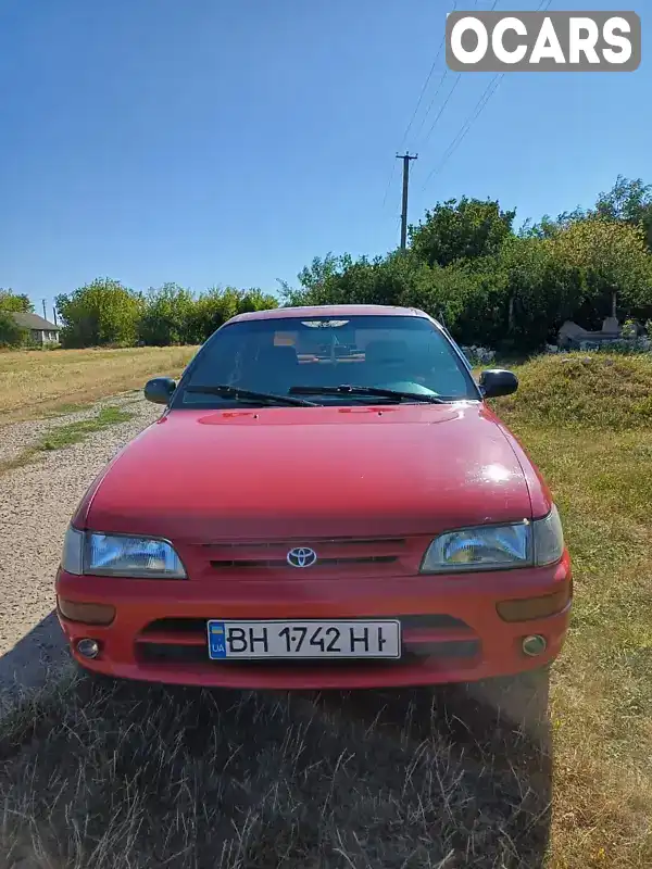 Хетчбек Toyota Corolla 1996 1.33 л. Ручна / Механіка обл. Одеська, Окни (Красні Окни) - Фото 1/14