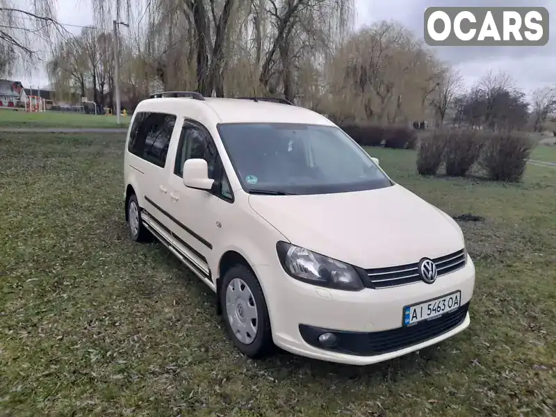 Минивэн Volkswagen Caddy 2015 1.6 л. Ручная / Механика обл. Киевская, Белая Церковь - Фото 1/8