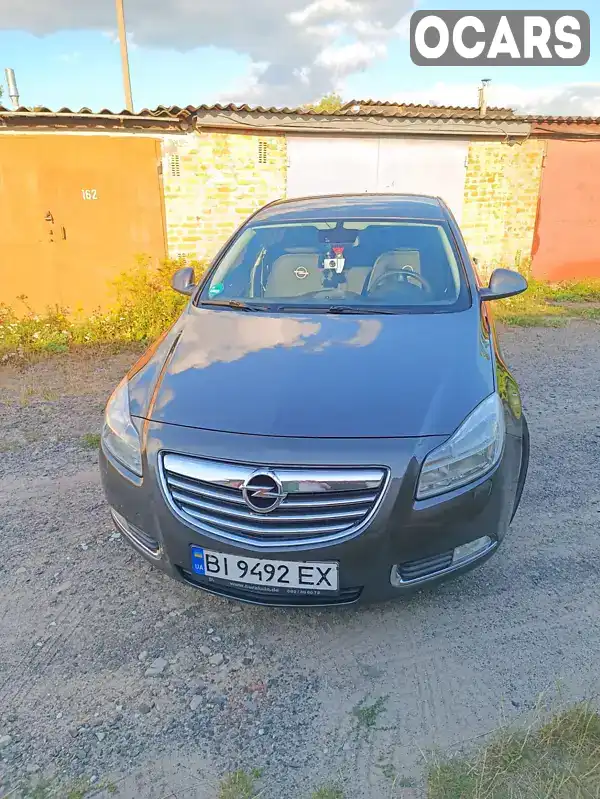 Седан Opel Insignia 2010 1.96 л. Ручна / Механіка обл. Полтавська, Гадяч - Фото 1/11