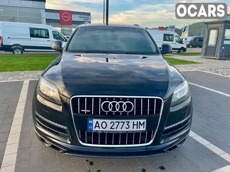 Позашляховик / Кросовер Audi Q7 2014 2.97 л. Автомат обл. Закарпатська, Мукачево - Фото 1/21