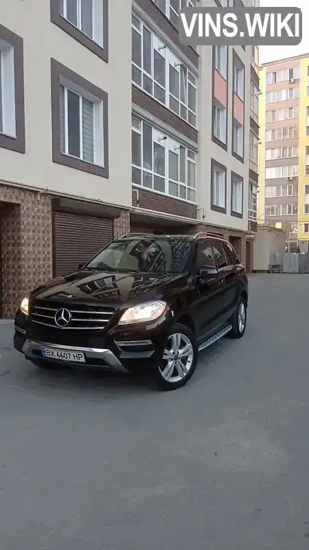 Внедорожник / Кроссовер Mercedes-Benz M-Class 2012 2.99 л. Автомат обл. Хмельницкая, Хмельницкий - Фото 1/21