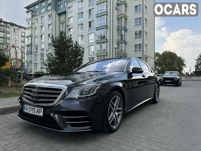 Седан Mercedes-Benz S-Class 2019 3.99 л. Автомат обл. Ивано-Франковская, Ивано-Франковск - Фото 1/21