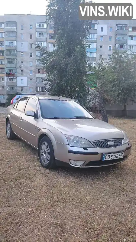 Седан Ford Mondeo 2003 1.8 л. Ручна / Механіка обл. Чернігівська, Чернігів - Фото 1/11