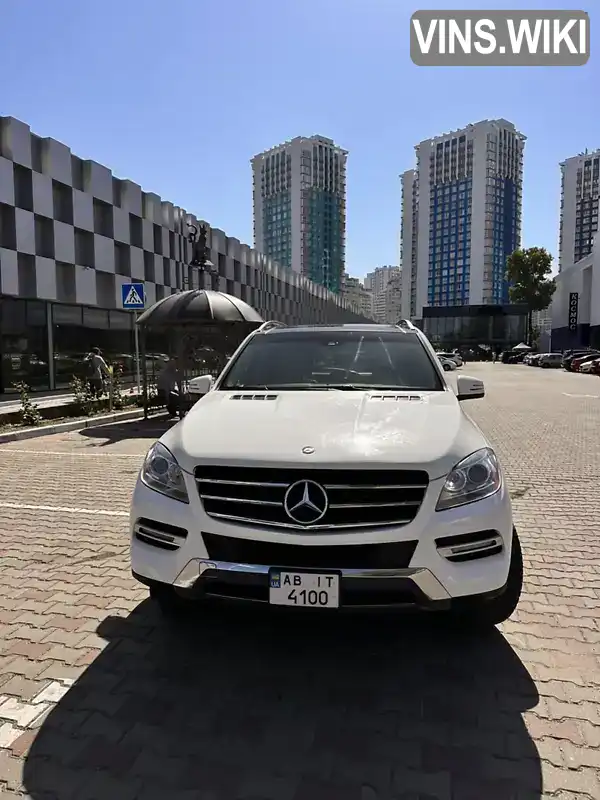 Внедорожник / Кроссовер Mercedes-Benz M-Class 2014 3.5 л. Автомат обл. Одесская, Одесса - Фото 1/15