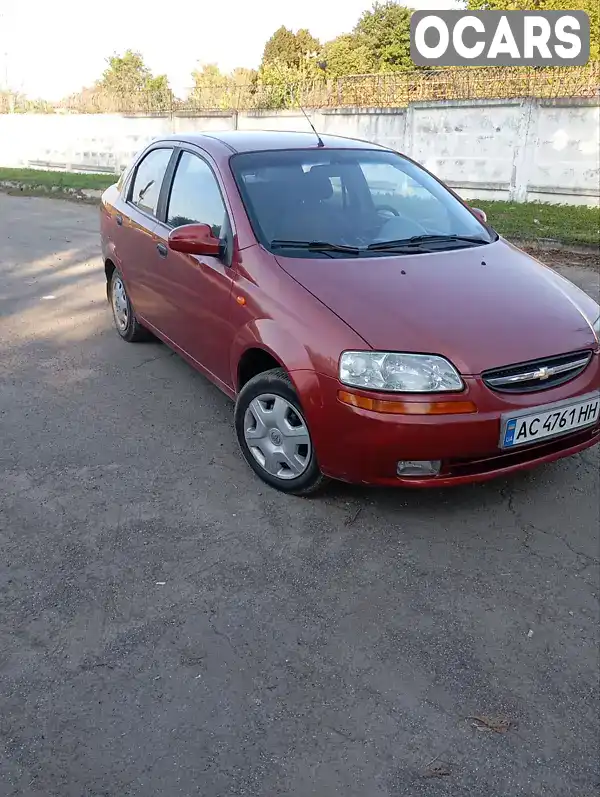 Седан Chevrolet Aveo 2005 1.5 л. Ручна / Механіка обл. Волинська, Володимир-Волинський - Фото 1/8