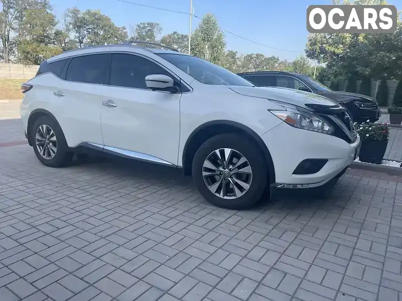 Позашляховик / Кросовер Nissan Murano 2016 3.5 л. Варіатор обл. Запорізька, Запоріжжя - Фото 1/10