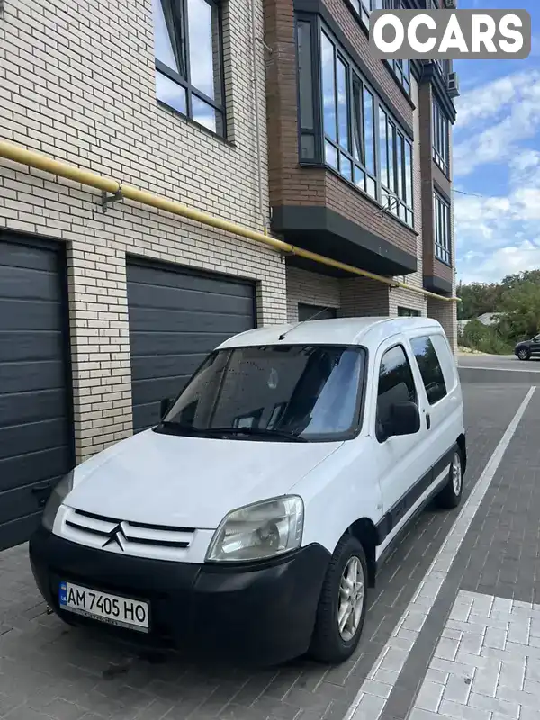 Мінівен Citroen Berlingo 2003 2 л. Ручна / Механіка обл. Житомирська, Житомир - Фото 1/9