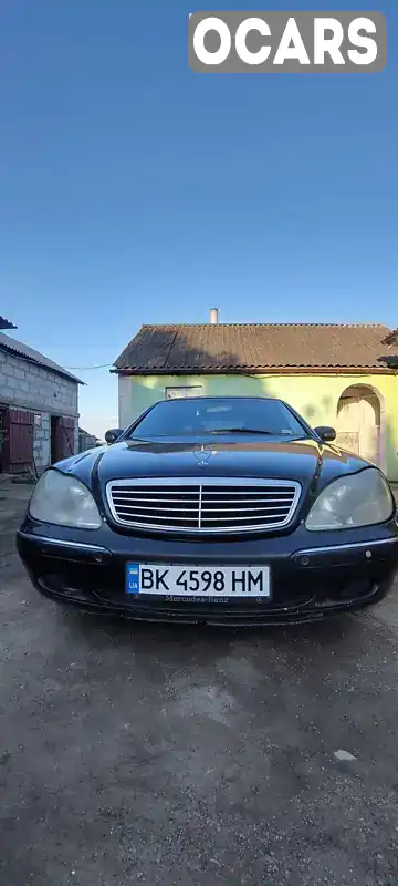 Седан Mercedes-Benz S-Class 1998 4.97 л. Автомат обл. Рівненська, Рівне - Фото 1/17