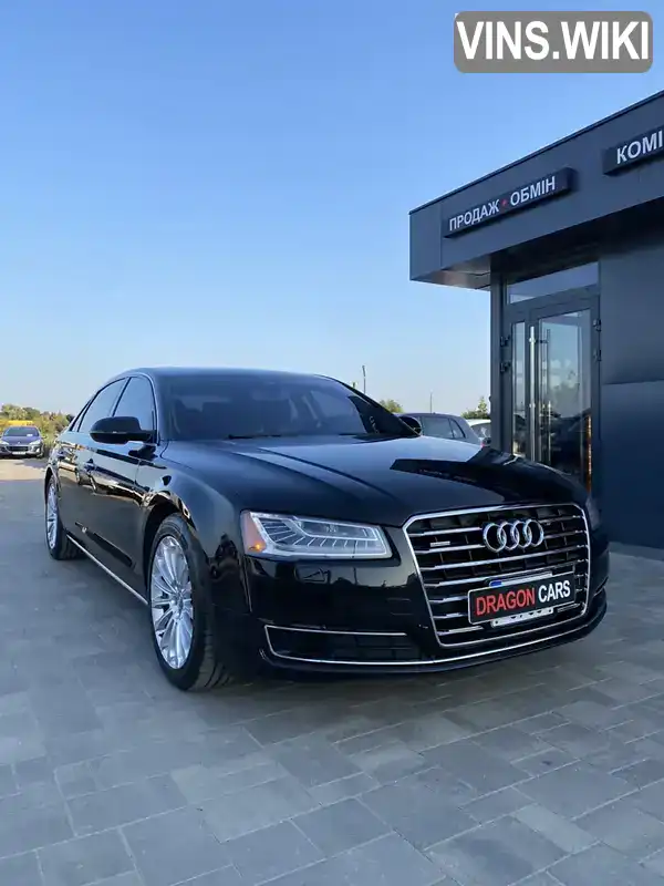 Седан Audi A8 2014 3 л. Автомат обл. Рівненська, Рівне - Фото 1/21