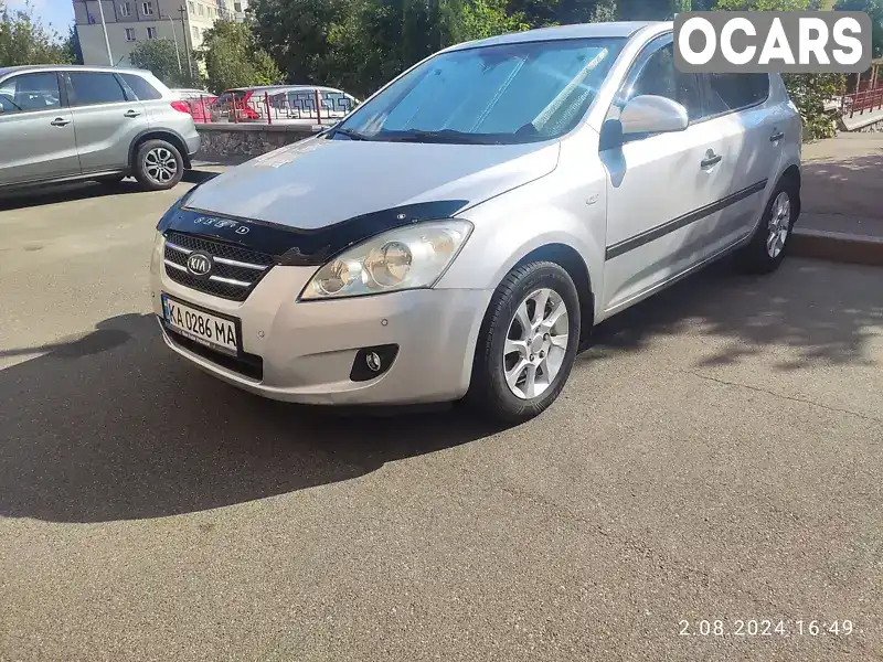 Хетчбек Kia Ceed 2007 1.6 л. обл. Київська, Вишневе - Фото 1/9