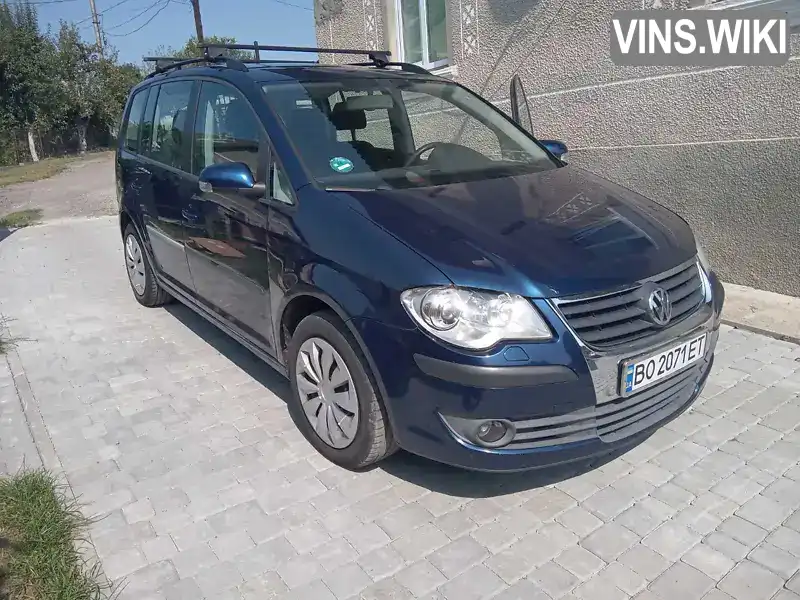 Мінівен Volkswagen Touran 2007 1.4 л. Ручна / Механіка обл. Тернопільська, Тернопіль - Фото 1/16