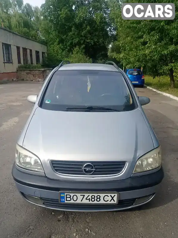 Мінівен Opel Zafira 2001 1.6 л. Ручна / Механіка обл. Тернопільська, Тернопіль - Фото 1/10