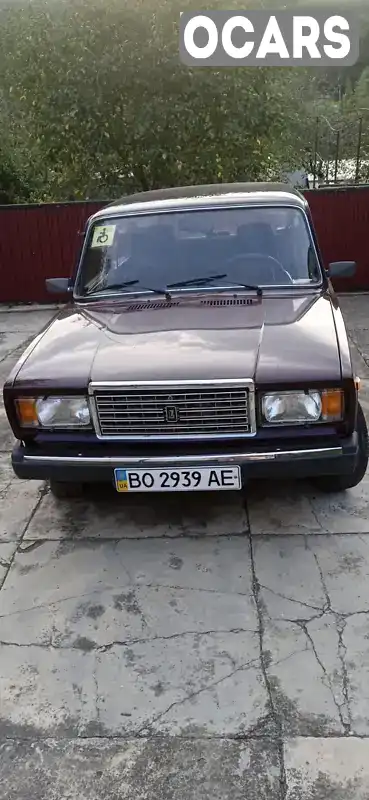 Седан ВАЗ / Lada 2107 2006 1.45 л. Ручна / Механіка обл. Тернопільська, Заліщики - Фото 1/17