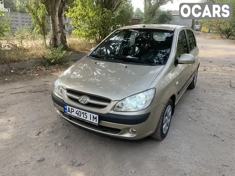 Хэтчбек Hyundai Getz 2006 1.4 л. Автомат обл. Запорожская, Запорожье - Фото 1/21