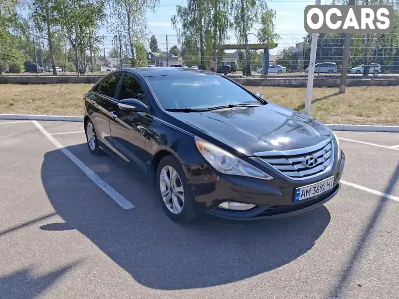 Седан Hyundai Sonata 2010 2.36 л. Автомат обл. Житомирська, Житомир - Фото 1/14