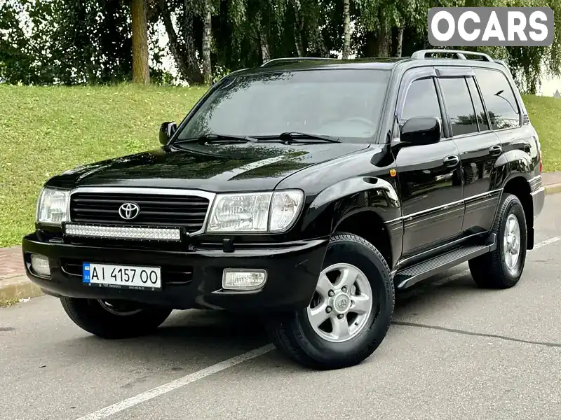 Позашляховик / Кросовер Toyota Land Cruiser 2002 4.7 л. Автомат обл. Київська, Київ - Фото 1/21