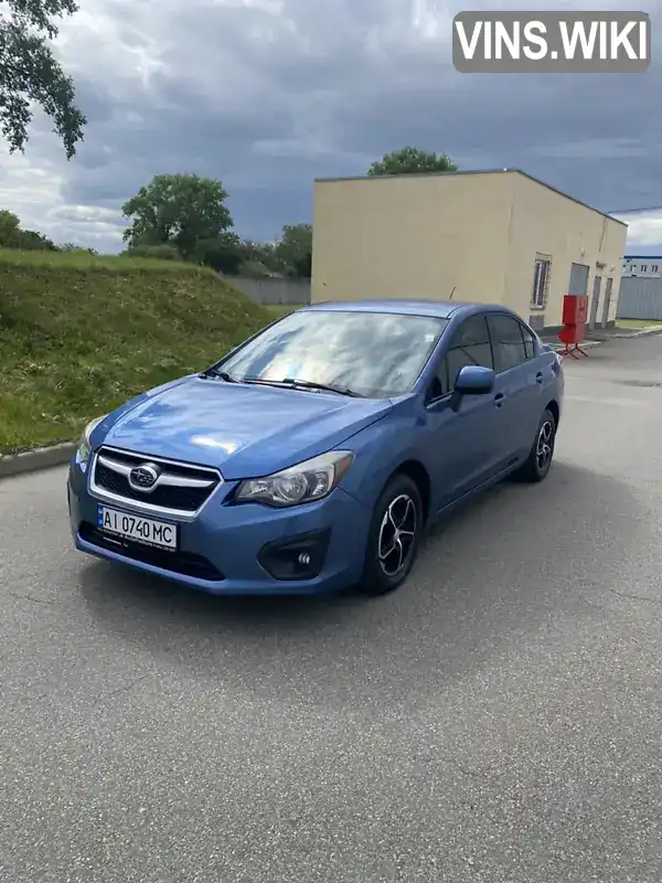 Седан Subaru Impreza 2014 2 л. Варіатор обл. Київська, Київ - Фото 1/21