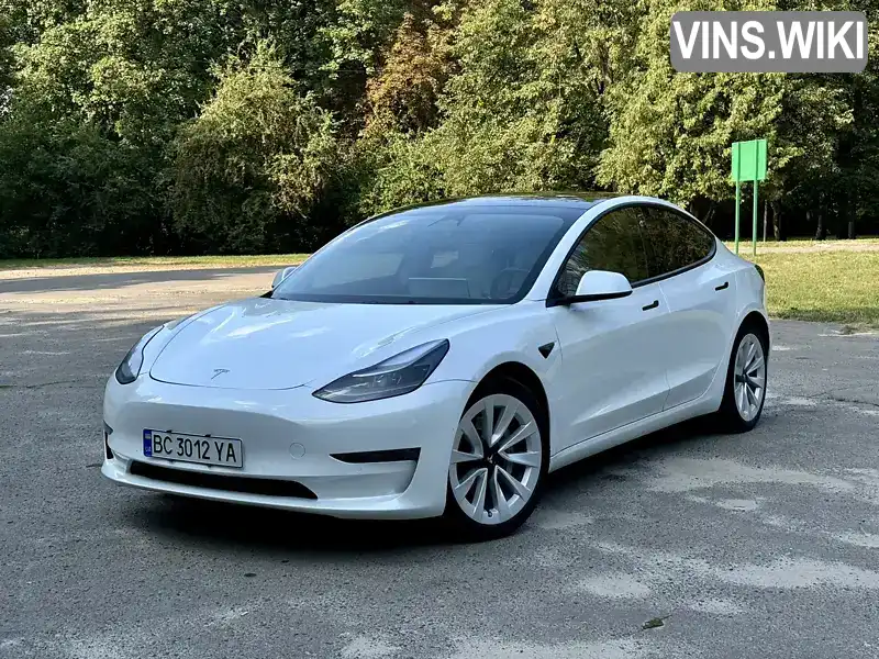 Седан Tesla Model 3 2022 null_content л. Автомат обл. Рівненська, Рівне - Фото 1/21