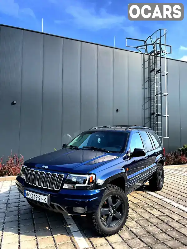 Позашляховик / Кросовер Jeep Grand Cherokee 2002 4.7 л. Автомат обл. Закарпатська, Іршава - Фото 1/8