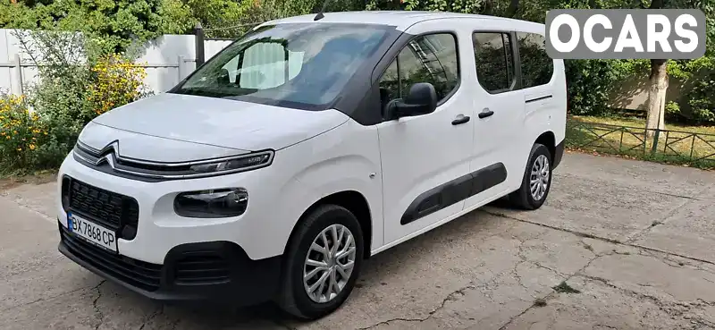 Мінівен Citroen Berlingo 2019 1.56 л. Ручна / Механіка обл. Хмельницька, Кам'янець-Подільський - Фото 1/21