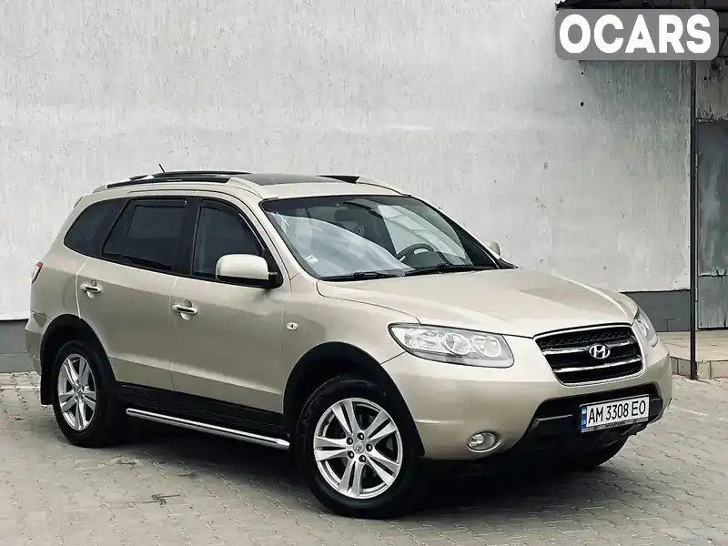 Позашляховик / Кросовер Hyundai Santa FE 2006 2.2 л. Автомат обл. Житомирська, Житомир - Фото 1/21