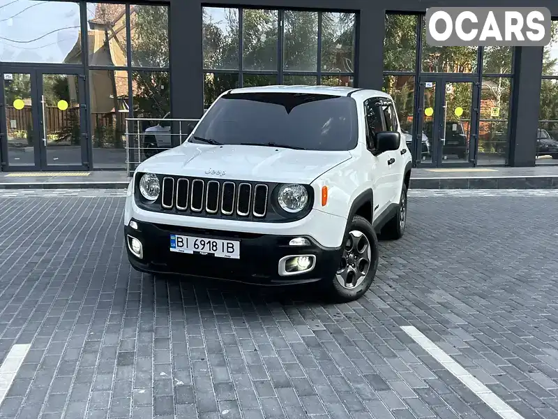 Позашляховик / Кросовер Jeep Renegade 2018 2.36 л. Автомат обл. Полтавська, Полтава - Фото 1/21