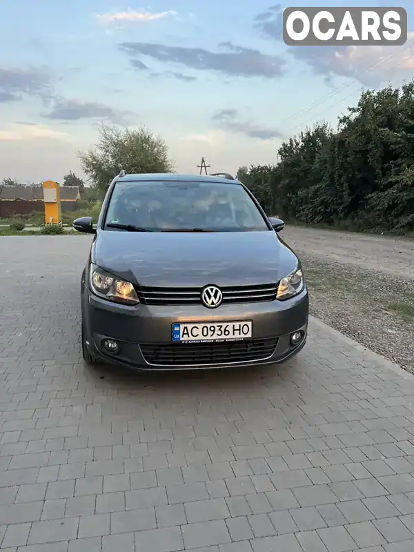 Мінівен Volkswagen Touran 2012 1.6 л. Ручна / Механіка обл. Волинська, Ковель - Фото 1/21