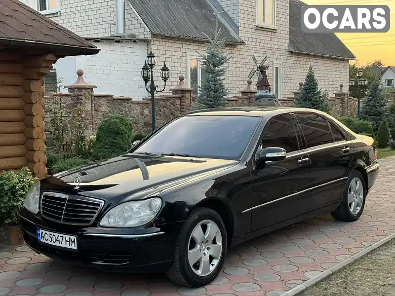 Седан Mercedes-Benz S-Class 2004 4.3 л. Автомат обл. Волинська, Луцьк - Фото 1/21