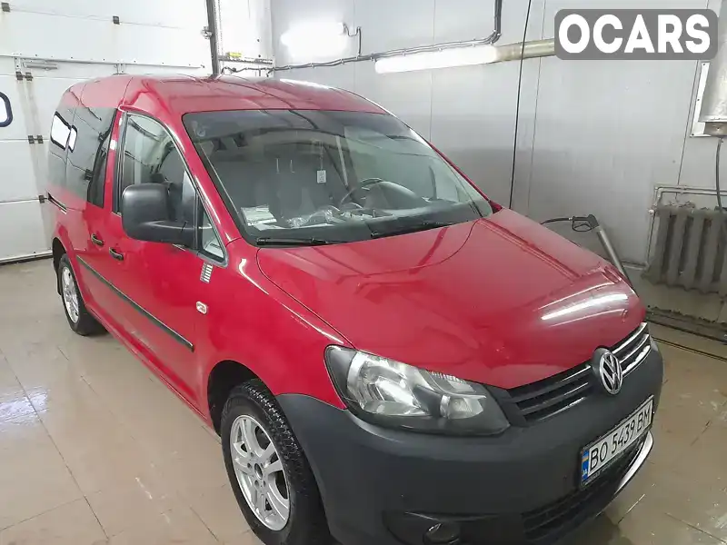 Мінівен Volkswagen Caddy 2012 1.6 л. Ручна / Механіка обл. Тернопільська, Тернопіль - Фото 1/6