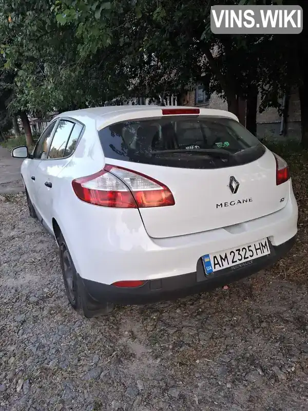 Хэтчбек Renault Megane 2011 1.46 л. Ручная / Механика обл. Житомирская, Бердичев - Фото 1/4