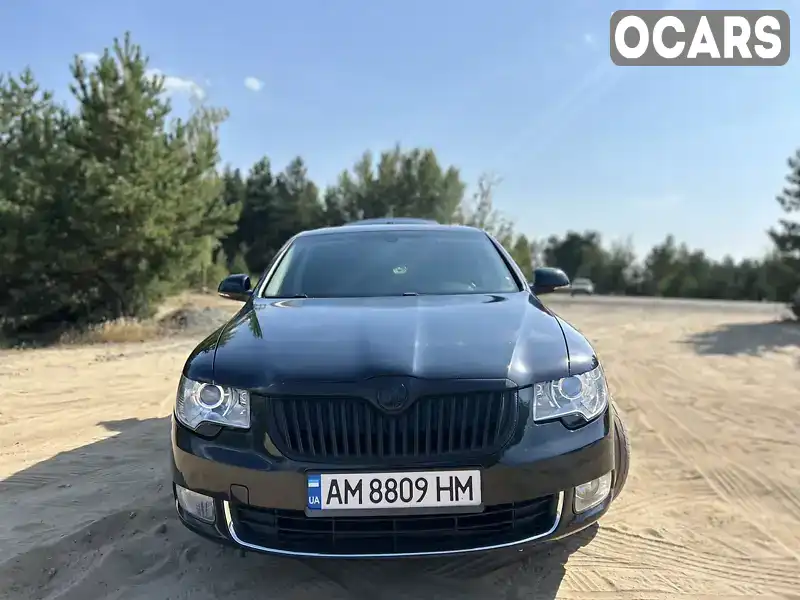 Ліфтбек Skoda Superb 2009 2 л. Автомат обл. Житомирська, Коростень - Фото 1/16