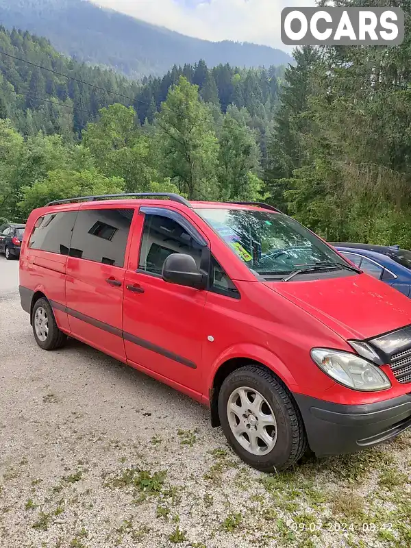 Мінівен Mercedes-Benz Vito 2009 2.15 л. Автомат обл. Івано-Франківська, Верховина - Фото 1/9