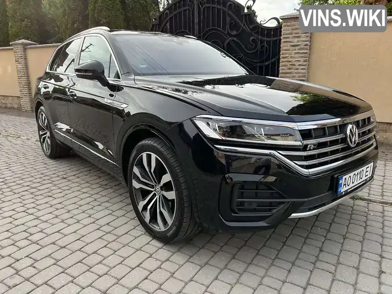 Позашляховик / Кросовер Volkswagen Touareg 2018 2.97 л. Автомат обл. Закарпатська, Мукачево - Фото 1/21