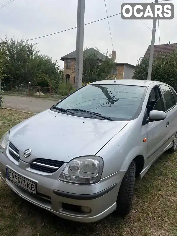 Мінівен Nissan Almera Tino 2005 1.8 л. Ручна / Механіка обл. Черкаська, Черкаси - Фото 1/10