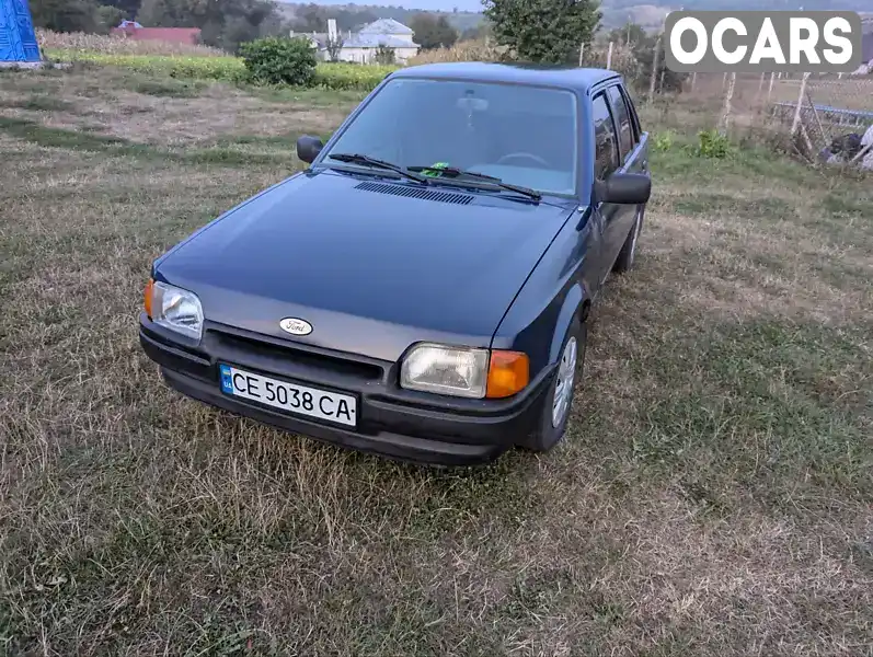 Хэтчбек Ford Escort 1988 1.39 л. Ручная / Механика обл. Черновицкая, location.city.velykyi_kuchuriv - Фото 1/18