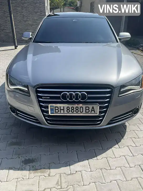 Седан Audi A8 2012 3 л. Автомат обл. Одеська, Кілія - Фото 1/21