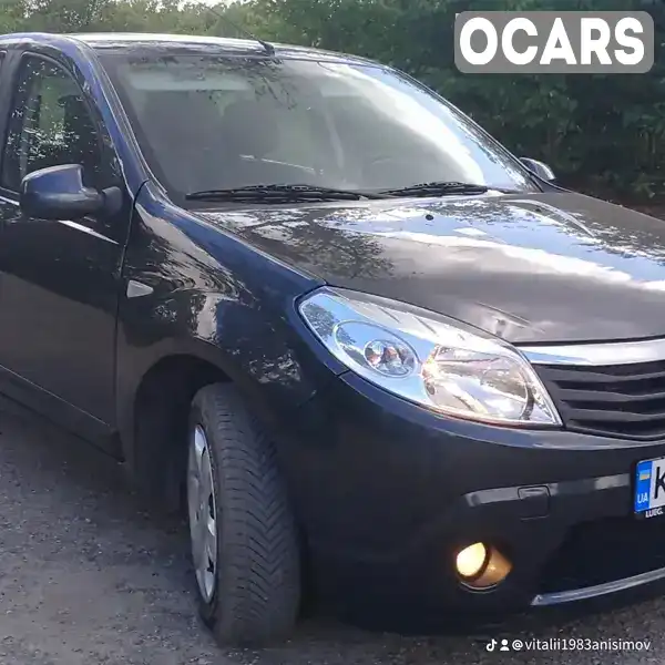 Хетчбек Dacia Sandero 2009 1.39 л. Ручна / Механіка обл. Дніпропетровська, Новомосковськ - Фото 1/21