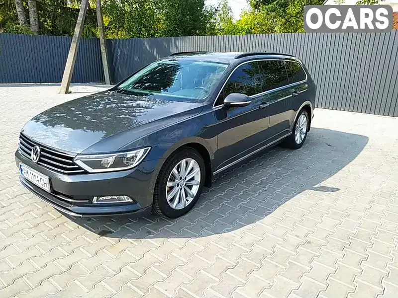 Універсал Volkswagen Passat 2015 1.97 л. Ручна / Механіка обл. Житомирська, Хорошів (Володарськ-Волинський) - Фото 1/21