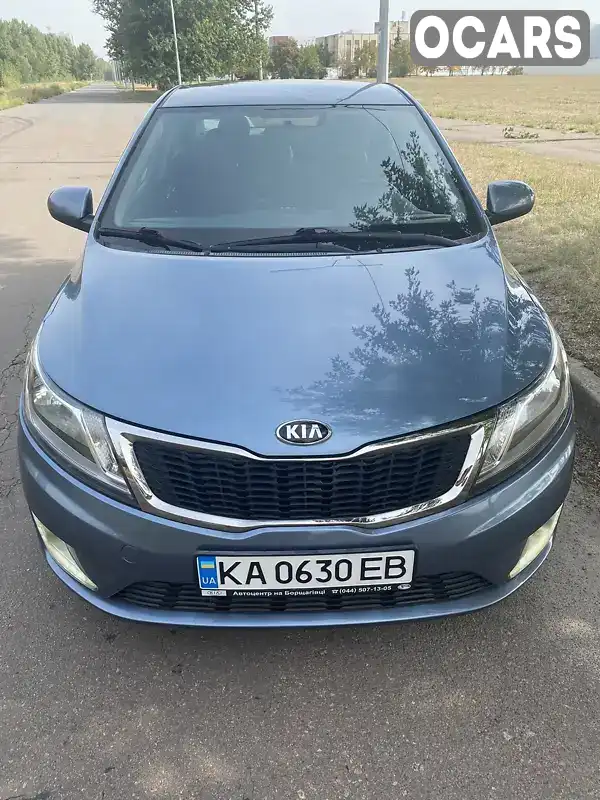 Седан Kia Rio 2014 1.4 л. Автомат обл. Киевская, Киев - Фото 1/13