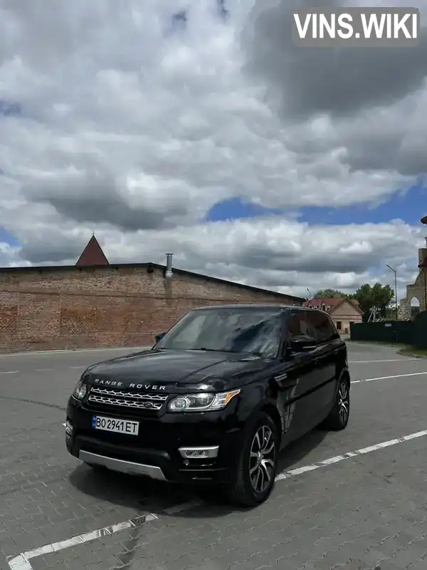 Внедорожник / Кроссовер Land Rover Range Rover Sport 2017 2.99 л. Автомат обл. Тернопольская, Бережаны - Фото 1/21