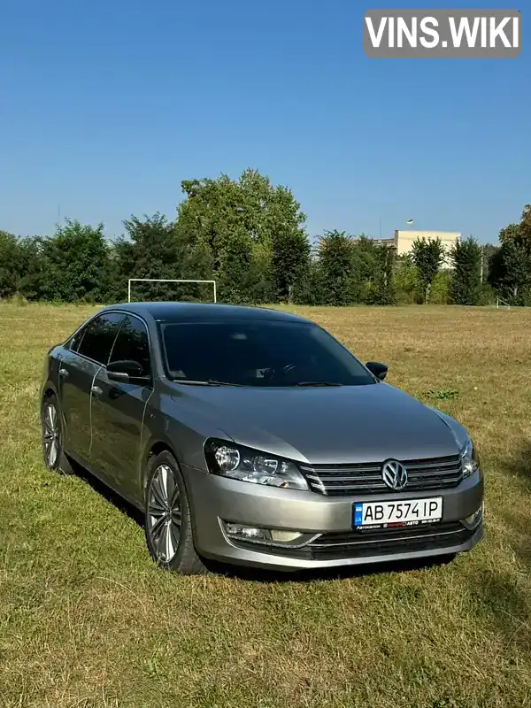 Седан Volkswagen Passat 2014 1.8 л. Автомат обл. Вінницька, Гайсин - Фото 1/17