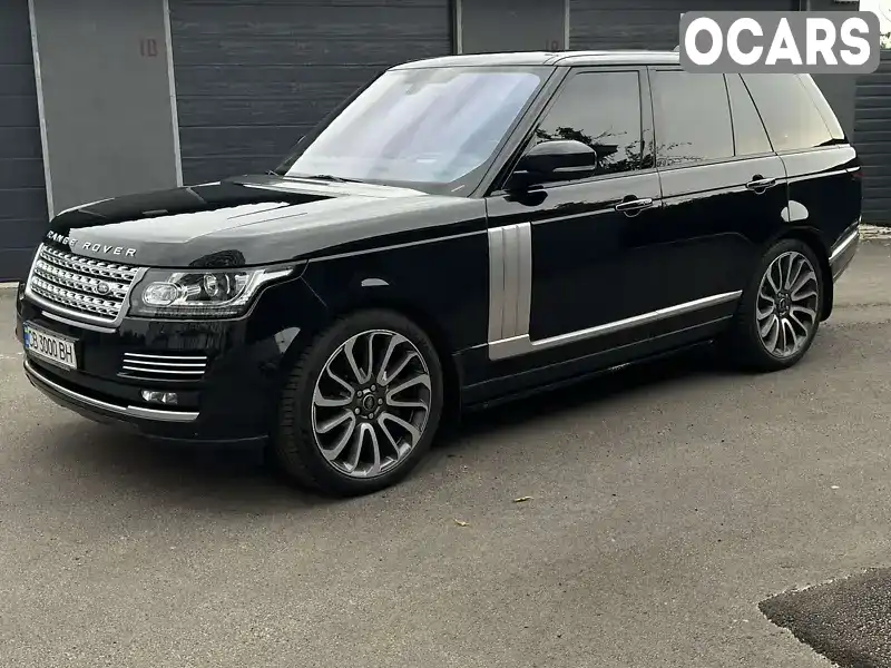 Позашляховик / Кросовер Land Rover Range Rover 2016 5 л. Автомат обл. Чернігівська, Чернігів - Фото 1/21